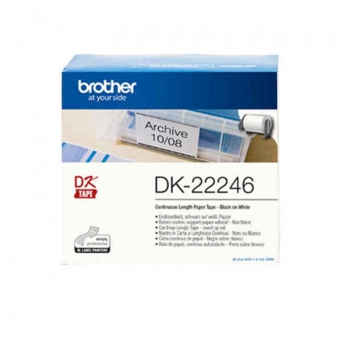 Printer Labels Brother DK22246 White Black image 1