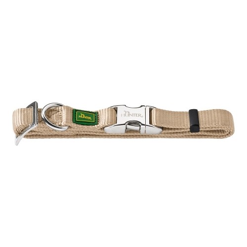 Dog collar Hunter Alu-Strong Beige Size S (30-45 cm) image 1