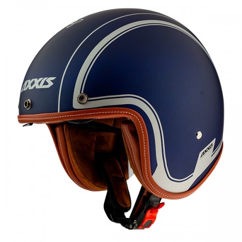 Axxis Helmets, S.a. Hornet SV Royal (L) A7 ZilaMatēta ķivere image 1