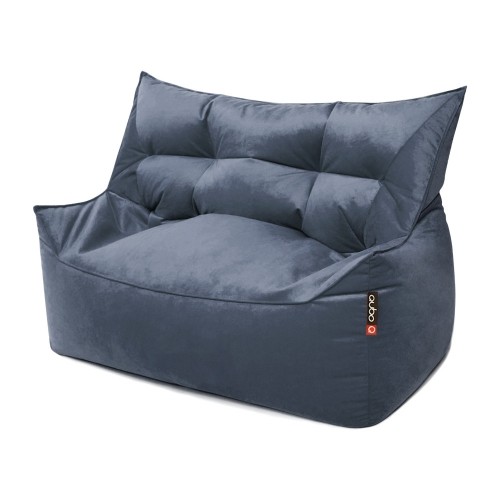 Qubo™ Kala Bay Slate VELVET FIT sēžammaiss (pufs) image 1