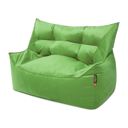 Qubo™ Kala Bay Lime VELVET FIT пуф (кресло-мешок) image 1