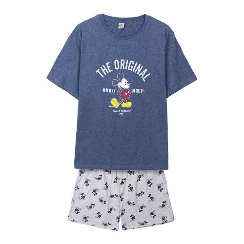 Pyjama Mickey Mouse Dark blue (Adults) Men image 1