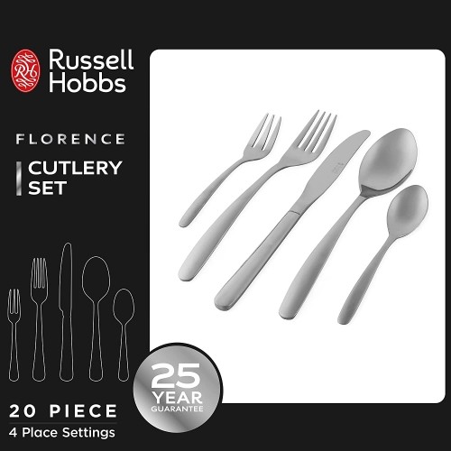 Russell Hobbs RH02264EU7 Florence cutlery set 20pcs image 1