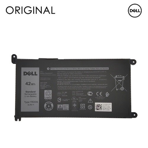 Extradigital Notebook Battery DELL YRDD6, 3500mAh, Original image 1