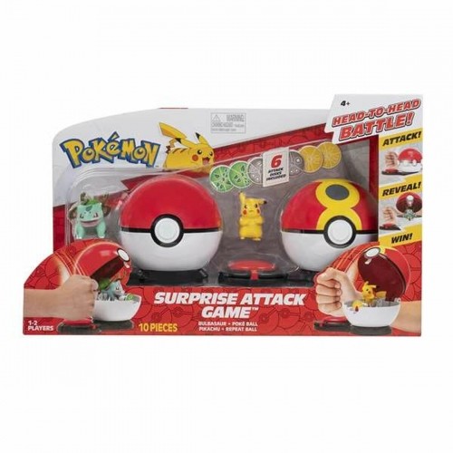 Playset Pokemon Surprise  Attack Game 10 Daudzums image 1