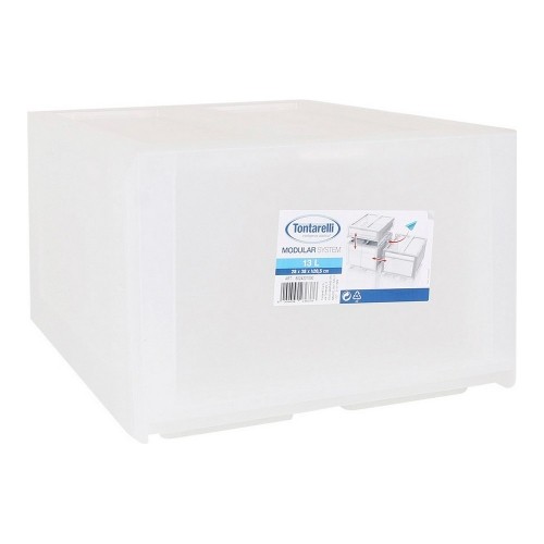 Chest of drawers Tontarelli Modular White Plastic (29 x 38 x 20,5 cm) image 1