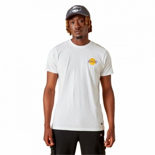 Short-sleeve Sports T-shirt New Era LA Lakers NBA White image 1