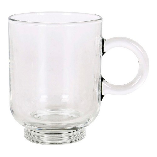 6 Piece Coffee Cup Set Royal Leerdam Sentido Mug Transparent Crystal 6 Pieces (6 Units) (37 cl) image 1