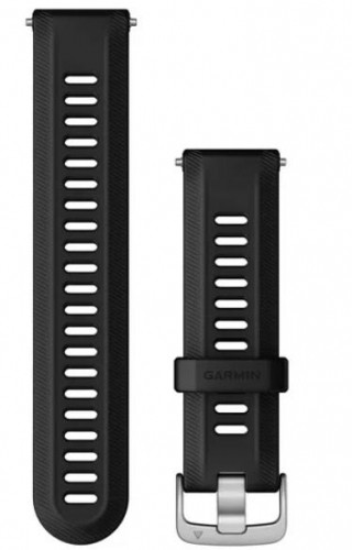 Garmin Accy,Replacement Band, Forerunner 955, Black+Passivated image 1