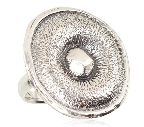 Серебряное кольцо #2101186(POx-Bk), Серебро	925°, оксид (покрытие), Размер: 19, 9 гр. image 1