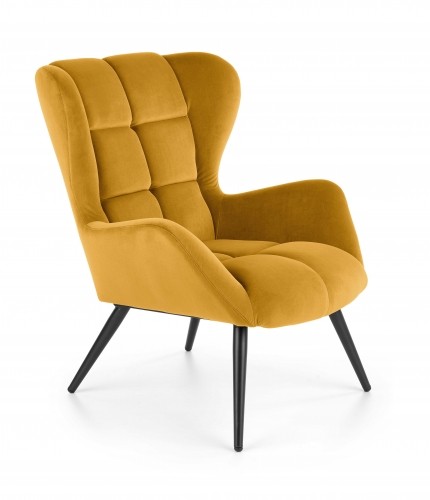 Halmar TYRION l. chair, color: mustard image 1