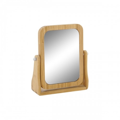 Увеличительное Зеркало DKD Home Decor Натуральный Бамбук (21,7 x 5,5 x 21,5 cm) image 1