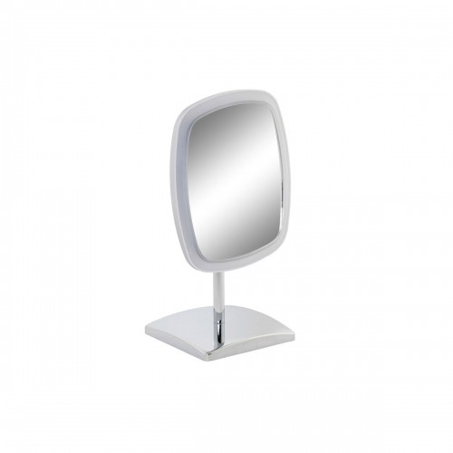 Увеличительное Зеркало cо Светодиодами DKD Home Decor Серебристый Металл (17 x 13 x 30,5 cm) image 1