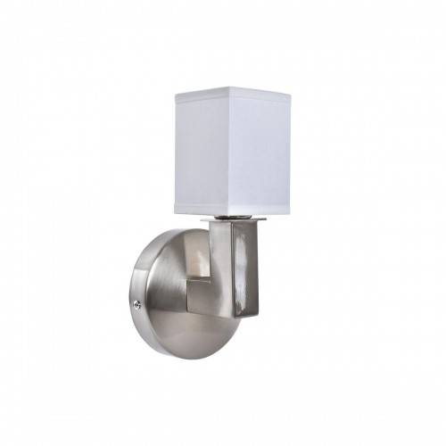 Настенный светильник DKD Home Decor Серебристый Металл полиэстер Белый 220 V 40 W (12 x 10 x 22 cm) image 1
