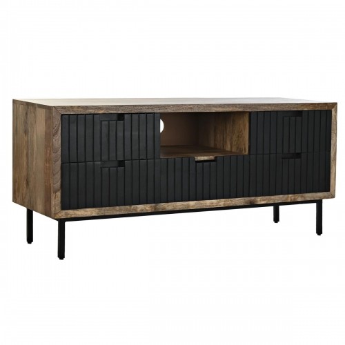 TV furniture DKD Home Decor Metal Mango wood (125 x 40 x 55 cm) image 1