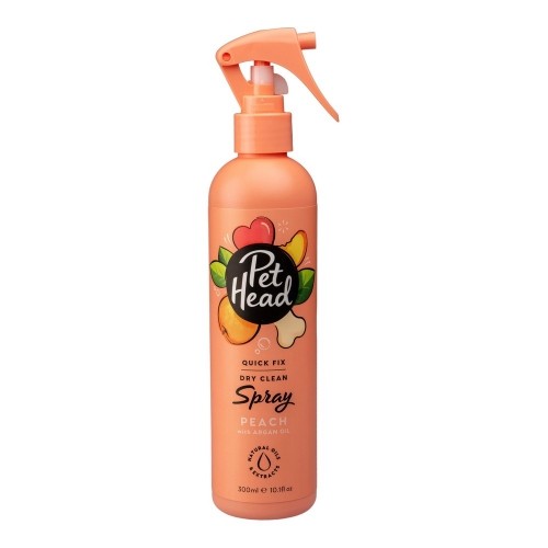 Dry Shampoo Pet Head Quick Fix Dog Peach Spray (300 ml) image 1