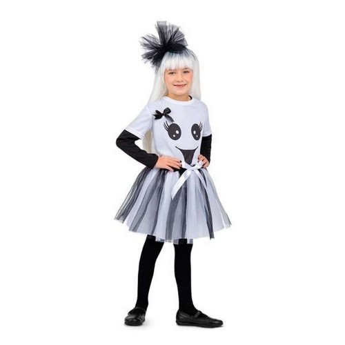 Costume for Children My Other Me Ghost Tutu Grey (3 Pieces) image 1