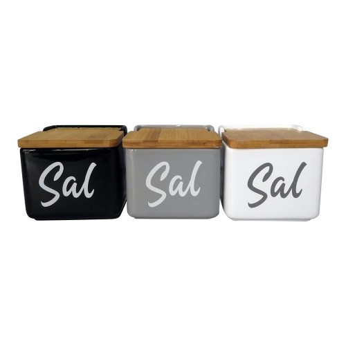 Salt Shaker with Lid Ceramic image 1