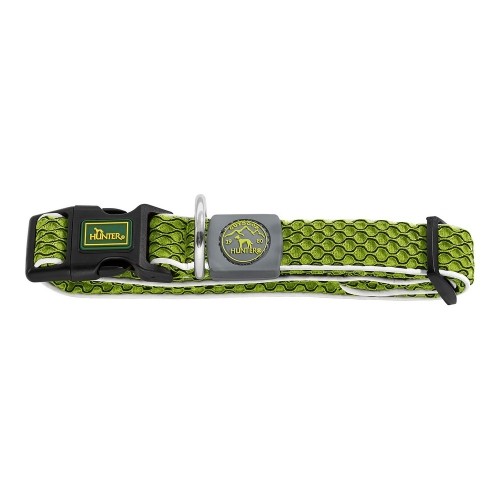 Dog collar Hunter Basic Thread Lime 20 image 1