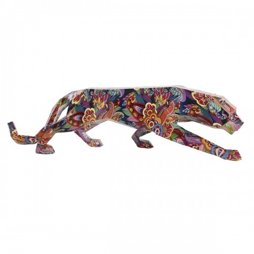 Decorative Figure DKD Home Decor Resin Panther Modern (47,5 x 11 x 13 cm) image 1