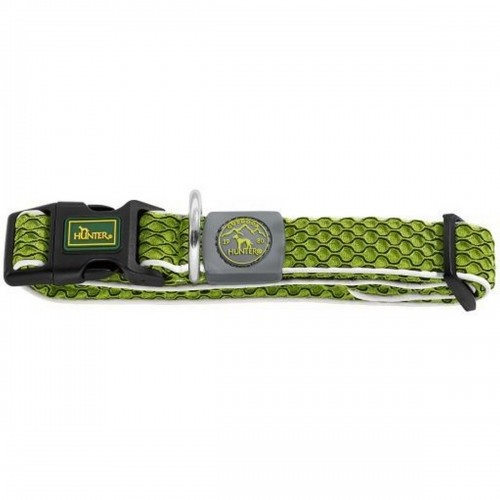 Dog collar Hunter Vario Plus Threads Size L Lime (40-60 cm) image 1