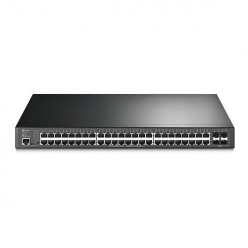 Switch|TP-LINK|TL-SG3452P|Type L2+|48x10Base-T / 100Base-TX / 1000Base-T|4xSFP|1xRJ45|1|PoE+ ports 48|384 Watts|TL-SG3452P image 1
