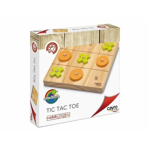Игра Три в ряд Cayro Tic Tac Toe Деревянный 20 x 20 x 4 cm image 1