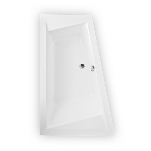 Roth KUBIC ASYMMETRIC /160 (L) 9660000 Асимметричная угловая акриловая ванна image 1