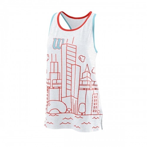 Wilson W CHI COTTON TANK White Heather image 1