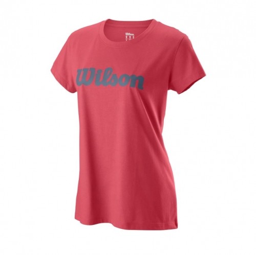 Wilson W SCRIPT TECH TEE II HOLLY BERRY image 1