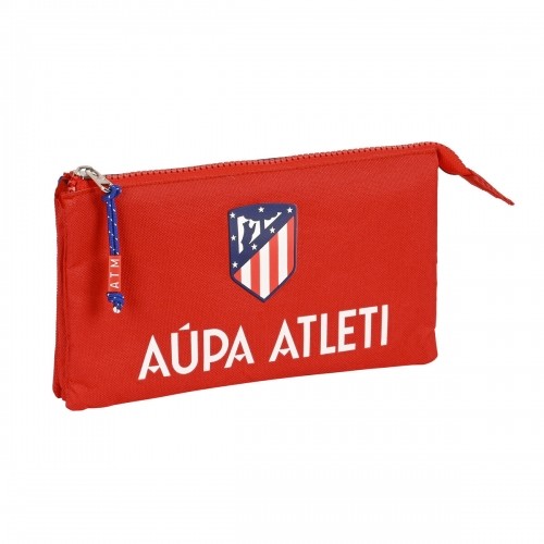 AtlÉtico Madrid Школьный пенал Atlético Madrid Красный Тёмно Синий (22 x 12 x 3 cm) image 1