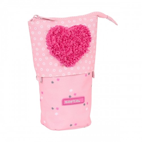 Pencil Holder Case Safta Love Yourself Pink (32 Pieces) image 1