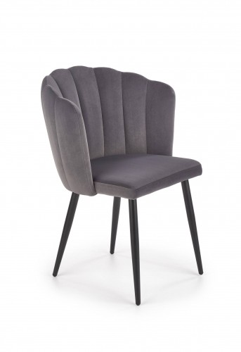 Halmar K386 chair, color: grey image 1