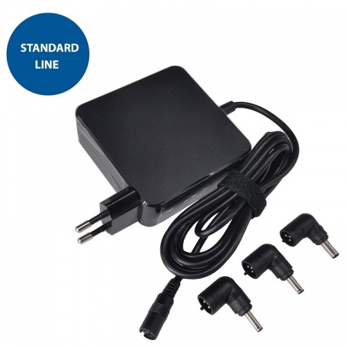 Extradigital Laptop Power Adapter ASUS 65W: 15-20V, 4A, with 3 Adapters image 1