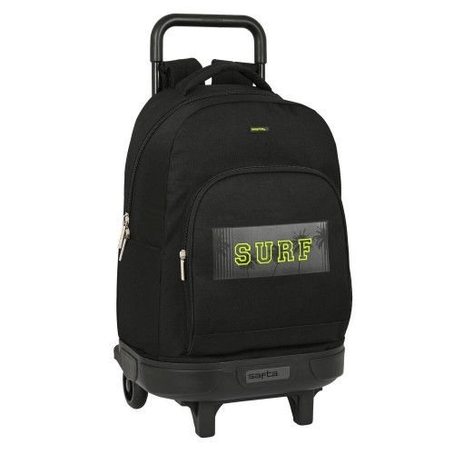Школьный рюкзак с колесиками Safta Surf Чёрный (33 x 45 x 22 cm) image 1