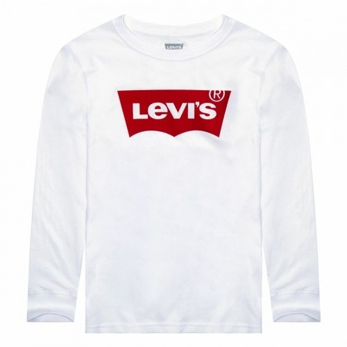Children’s Long Sleeve T-shirt Levi's Batwing White image 1