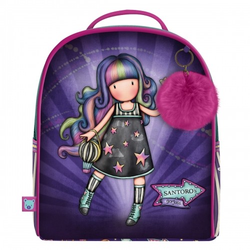 Школьный рюкзак Gorjuss Up and away Mini Фиолетовый (20 x 22 x 10 cm) image 1