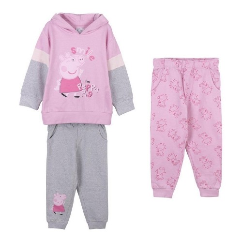 Детский спортивных костюм Peppa Pig 3 Предметы Розовый image 1