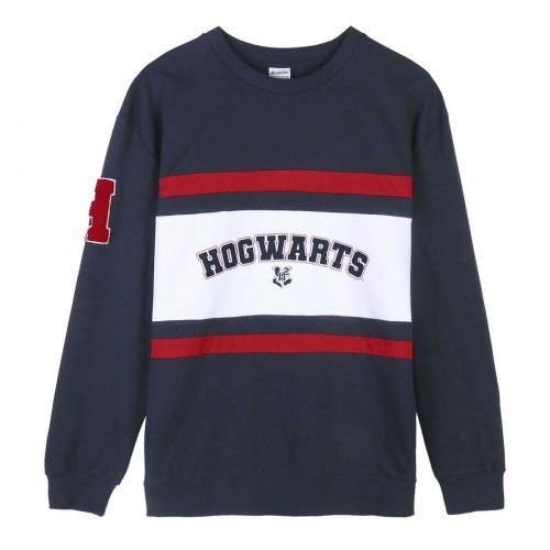 Women’s Sweatshirt without Hood Harry Potter Dark blue image 1
