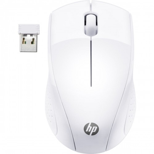 Wireless Mouse HP 7KX12AA#ABB 1600 dpi White (1 Unit) image 1