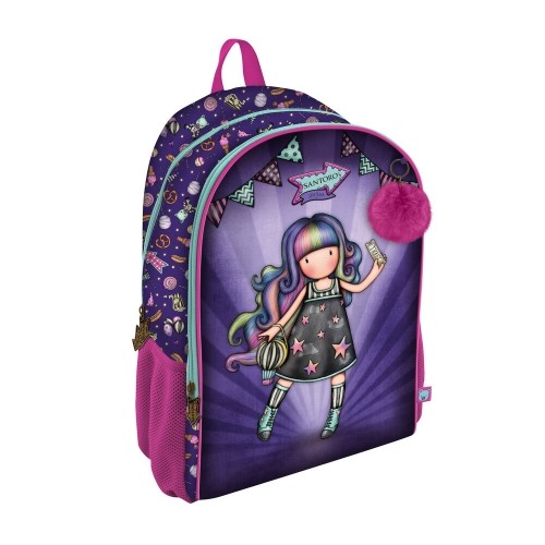 School Bag Gorjuss Up and away Purple (31.5 x 40 x 22.5 cm) image 1
