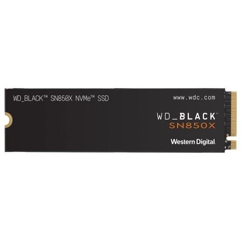 SSD|WESTERN DIGITAL|Black SN850X|2TB|M.2|PCIE|NVMe|Write speed 6600 MBytes/sec|Read speed 7300 MBytes/sec|2.38mm|TBW 1200 TB|WDS200T2XHE image 1