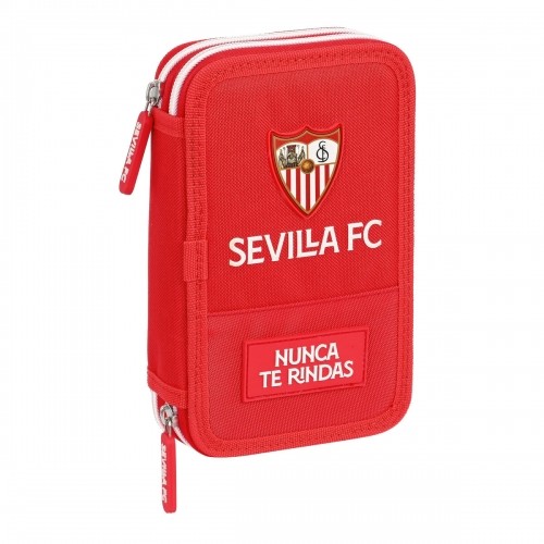 Sevilla FÚtbol Club Двойной пенал Sevilla Fútbol Club Красный (28 pcs) image 1