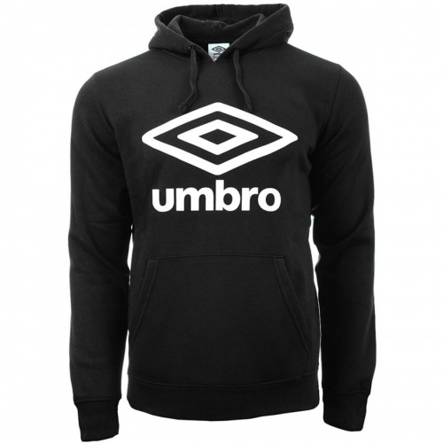 Bērnu Sporta Krekls ar Kapuci Umbro  LOGO OH Melns image 1