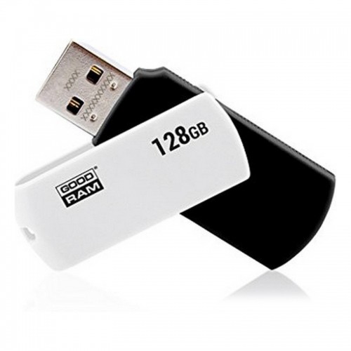 Zīmuļasināmais GoodRam UCO2 USB 2.0 Balts/Melns USB Zibatmiņa image 1