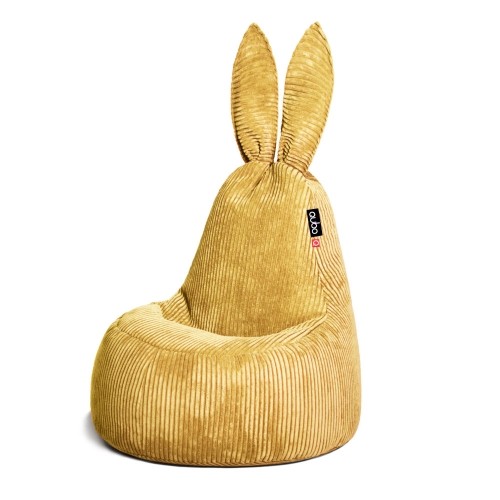 Qubo™ Daddy Rabbit Gatsby gold FEEL FIT пуф (кресло-мешок) image 1