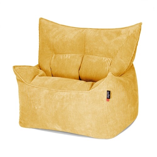 Qubo™ Kalá Gatsby gold FEEL FIT пуф (кресло-мешок) image 1