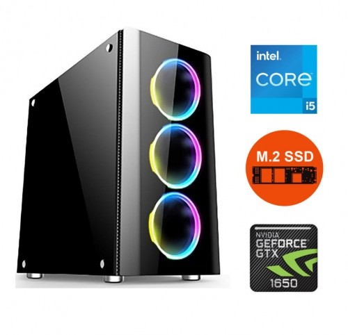 Mdata Gamer i5-10500 32GB 1TB SSD NVME 1TB HDD GTX 1650 4GB Windows 10 image 1