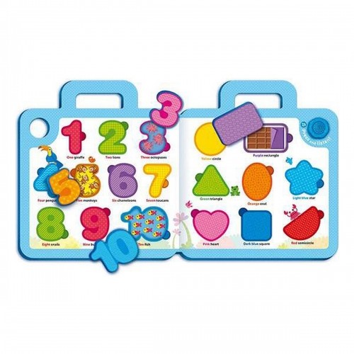 Educational game Reig Bag Numbers 18 Pieces Alphabet image 1