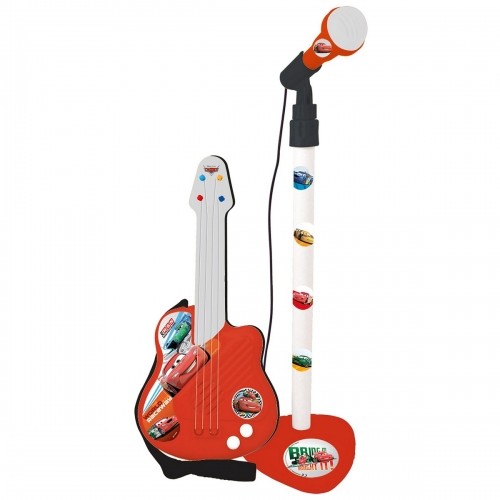 Music set Cars Microphone Baby Guitar Red image 1